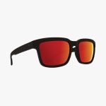 HELM 2 MATTE BLACK - HAPPY GRAY GREEN W RED SPECTRA