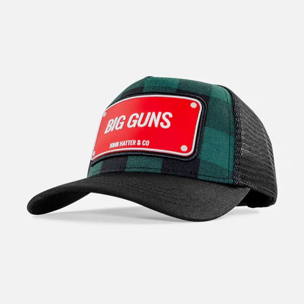 کلاه , کلاه جان هتر , کلاه سبز و مشکی , RUBBER CAP , john hatter cap