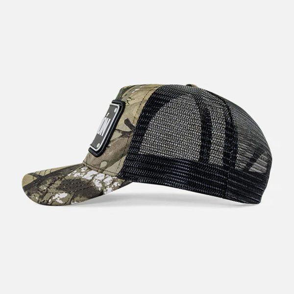 کلاه , کلاه جان هتر , کلاه سبز و مشکی , RUBBER CAP , john hatter cap