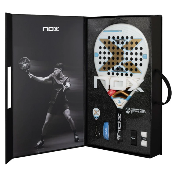 راکت پدل , راکت پدل برند نوکس , راکت نوکس سری لاکچری , Nox Luxury 18k padel , Padel Nox