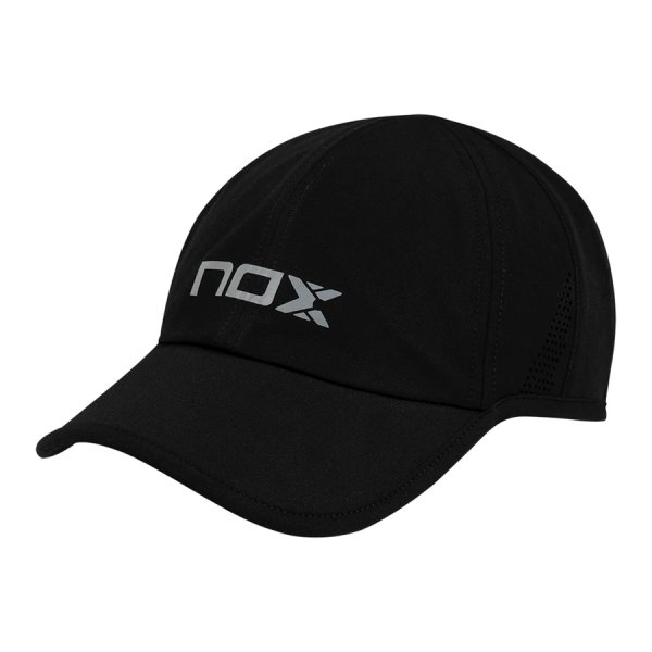 کلاه نوکس رنگ مشکی و سفید , کلاه ورزشی برند نوکس , کلاه مشکی و سفید , Cap NOX Black/White , gorra nox black white
