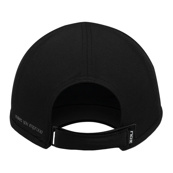 کلاه نوکس رنگ مشکی و سفید , کلاه ورزشی برند نوکس , کلاه مشکی و سفید , Cap NOX Black/White , gorra nox black white