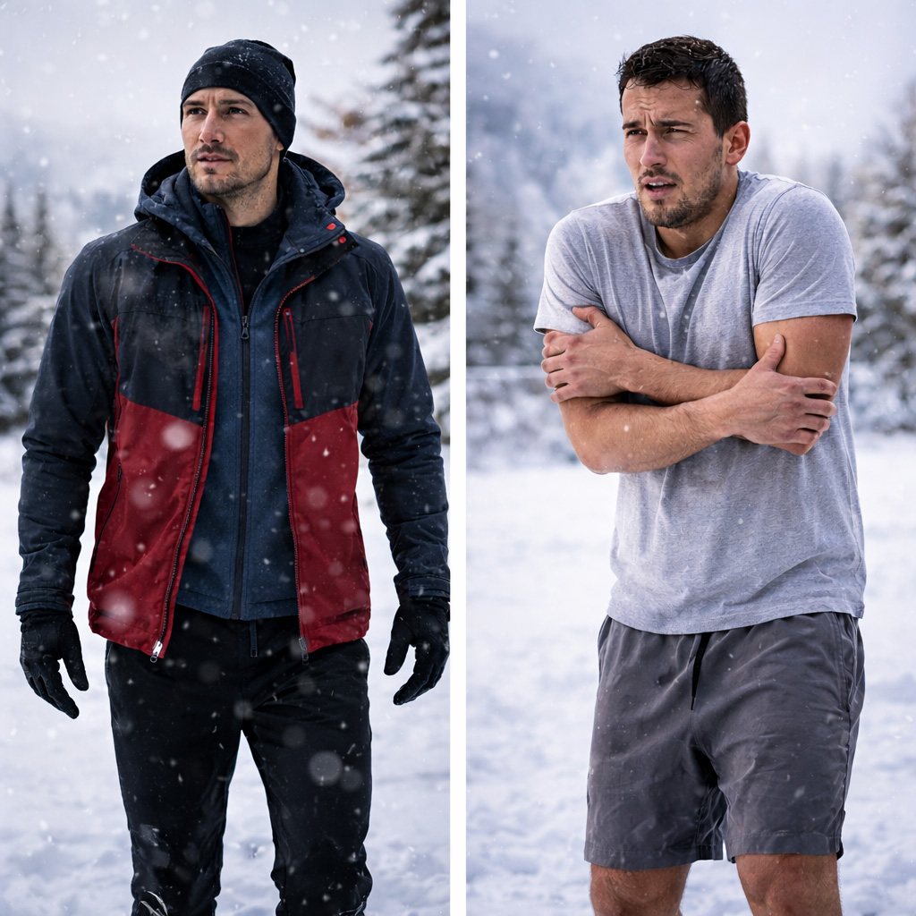 چه لباس‌هایی در فصل سرد برای ورزش باید پوشید؟v