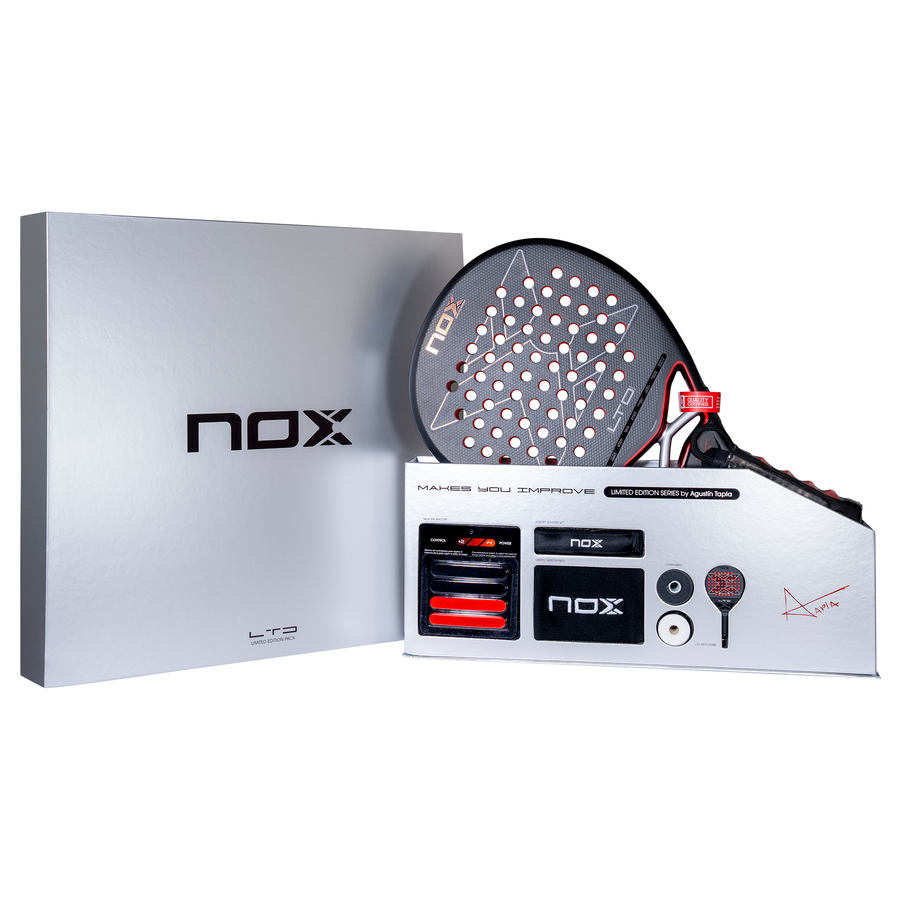 راکت پدل نوکس، راکت پدل NOX، NOX Padel Racket، AT10 Genius 12K XTREM، راکت پدل آگوسـتین تاپیا، راکت پدل 2026، Limited Edition Pack، راکت پدل کربنی، پک راکت پدل نوکس