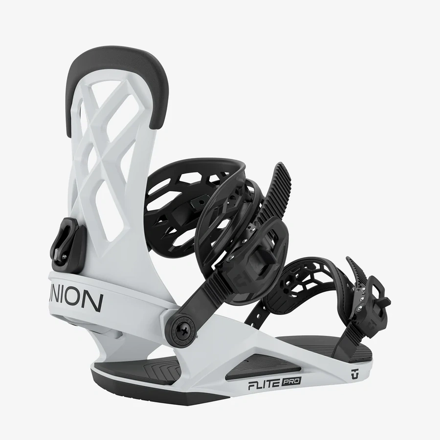 Flite White 2026 Snowboard Bindings , Union brand snowboard bindings , Union Brand , فیکس اسکی برند یونیون , فیکس اسنوبرد